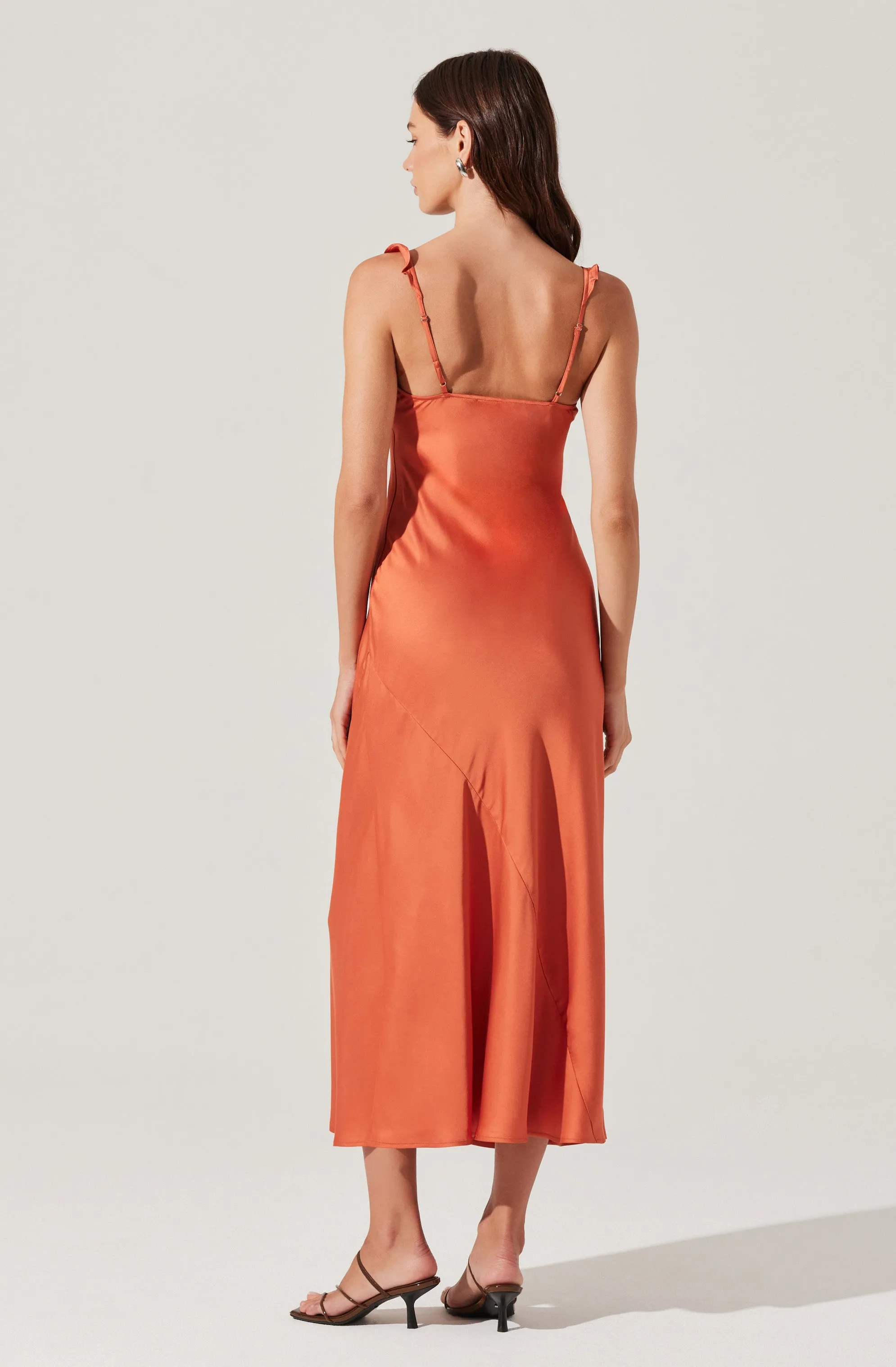 Zoie Dress in Brick Ready Anytime