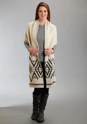 Easy Match Stetson Womens Aztec Intarsia Taupe Wool Blend Scarf Stetson Womens Aztec Intarsia Taupe Wool Blend Scarf Urban Explorer Picnic Style
