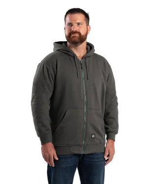 Easy Pack Berne Apparel Mens Heritage Thermal-Lined Zip Charcoal Cotton Blend Hoodie Berne Apparel Mens Heritage Thermal-Lined Zip Charcoal Cotton Blend Hoodie Non Static Finish