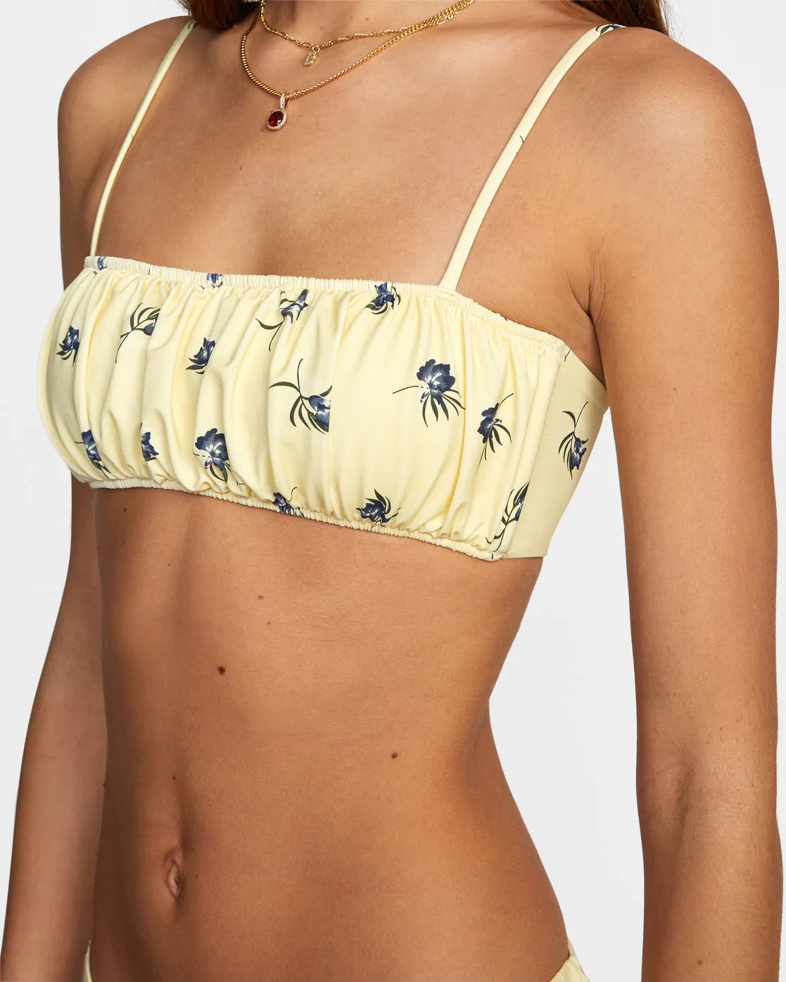 Easy To Love Bandeau Bikini Top - Sunshine