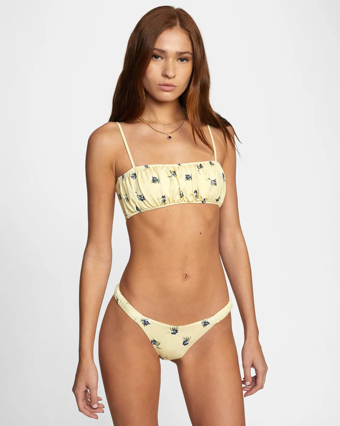 Easy To Love Bandeau Bikini Top - Sunshine