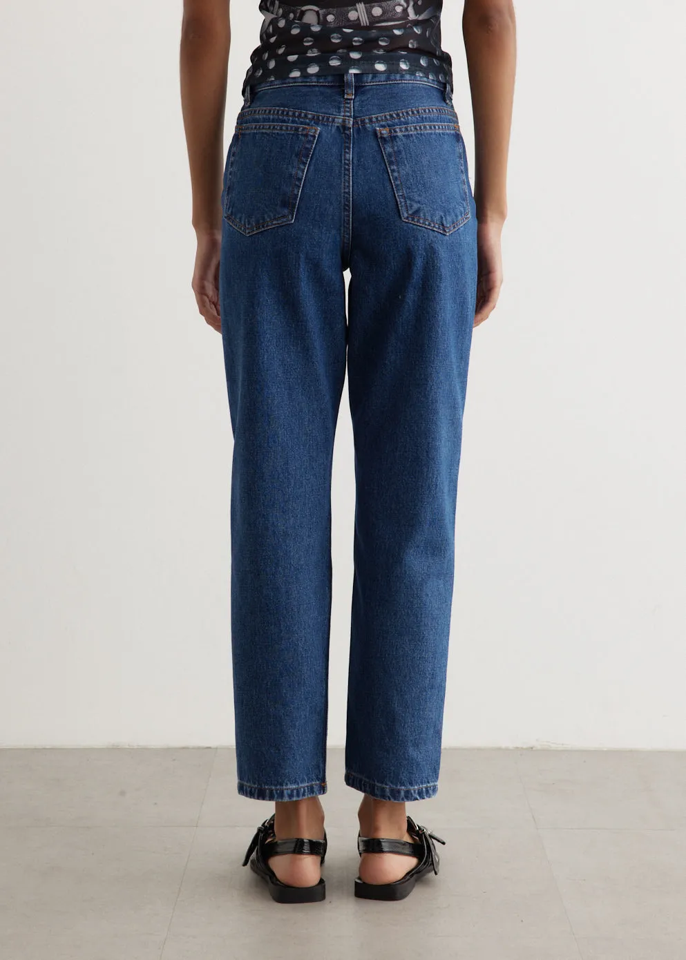 Abrasion Resistant Fabric Edgy Statement Martin Jeans