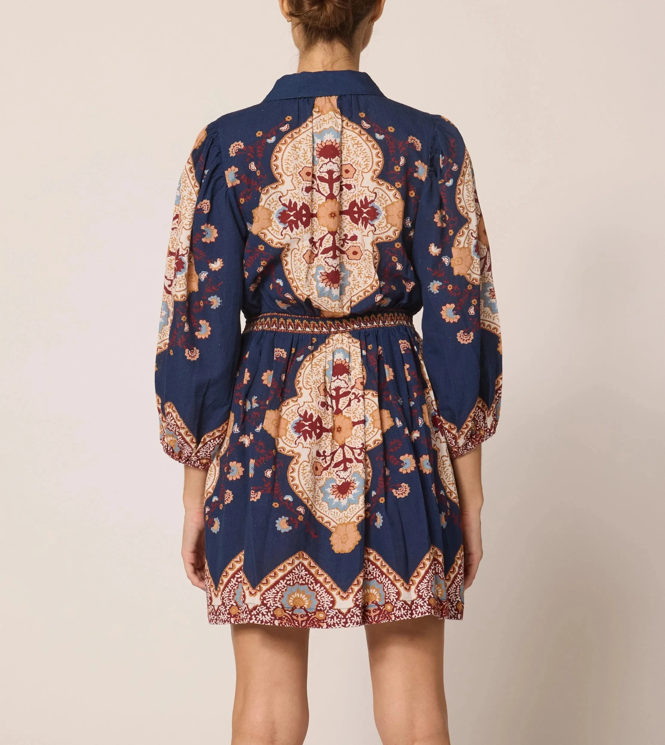 Leigh Mini Dress | Navy Lagos Versatile Layers Red-Carpet
