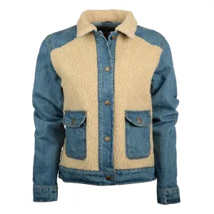 Elegant Fit STS Ranchwear Womens The Hadley Sherpa Denim 100% Cotton Cotton Jacket STS Ranchwear Womens The Hadley Sherpa Denim 100% Cotton Cotton Jacket Soft Date Night Street Fashion High Quality Eco Friendly