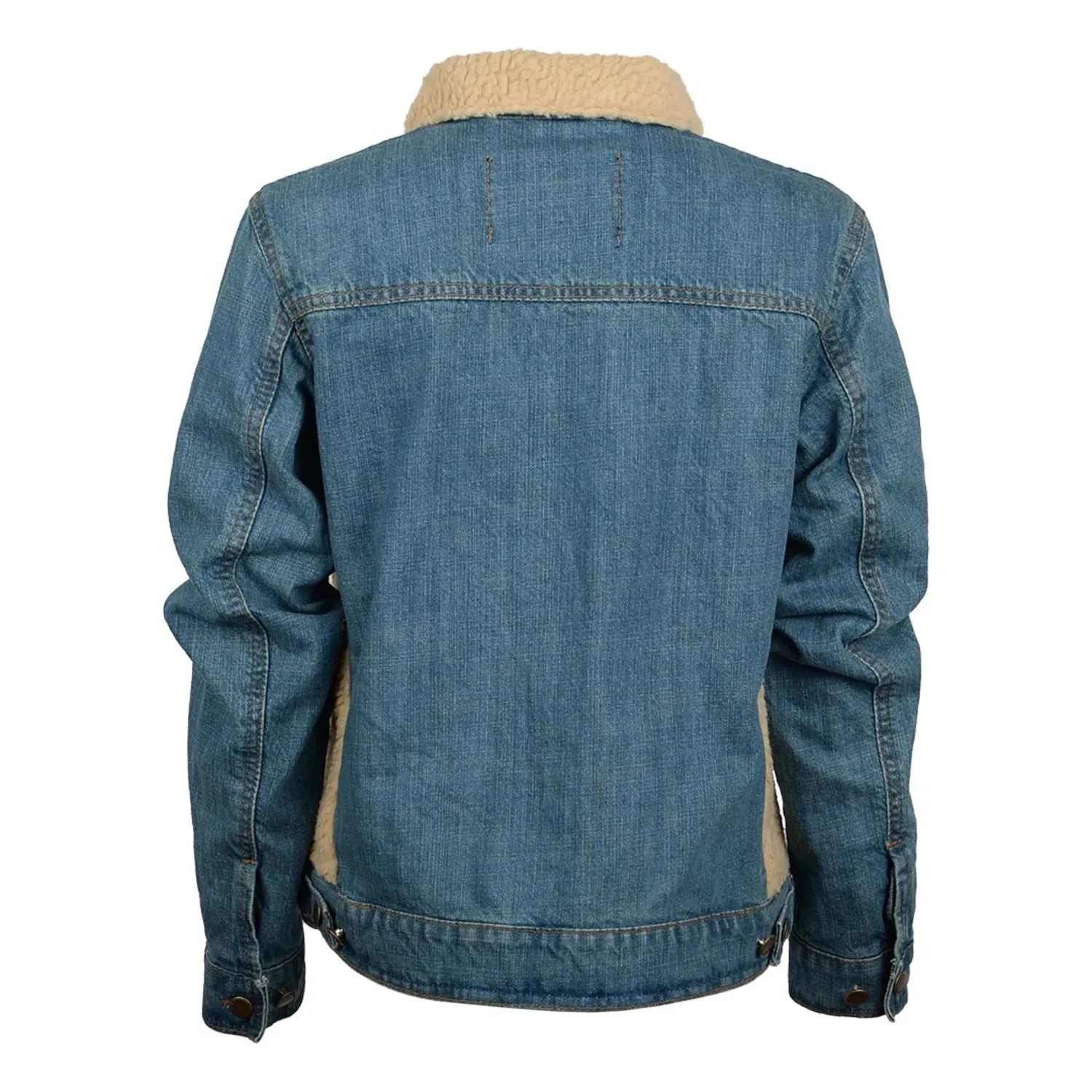 STS Ranchwear Womens The Hadley Sherpa Denim 100% Cotton Cotton Jacket Timeless Feel