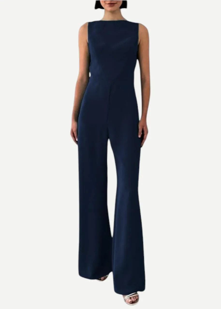 Ines Jumpsuit in Ink Romantic Mood Clean Touch