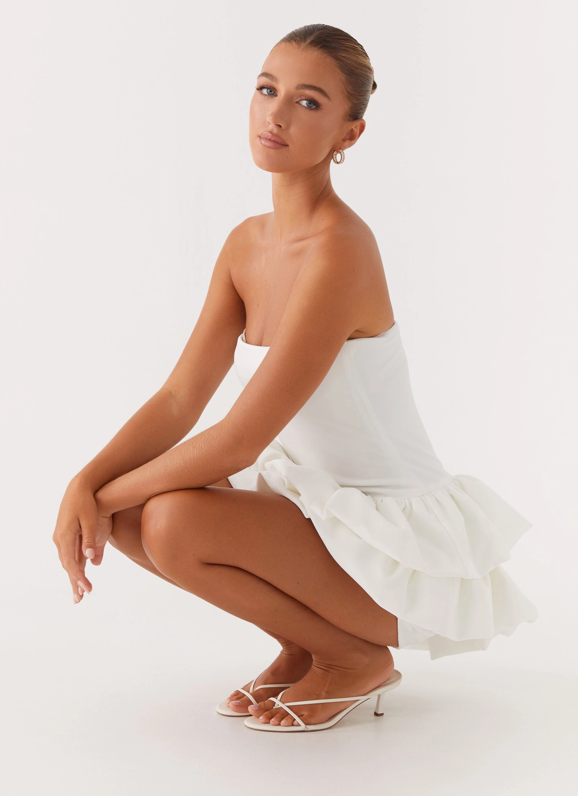 Urban Classic Marie Mini Dress - White