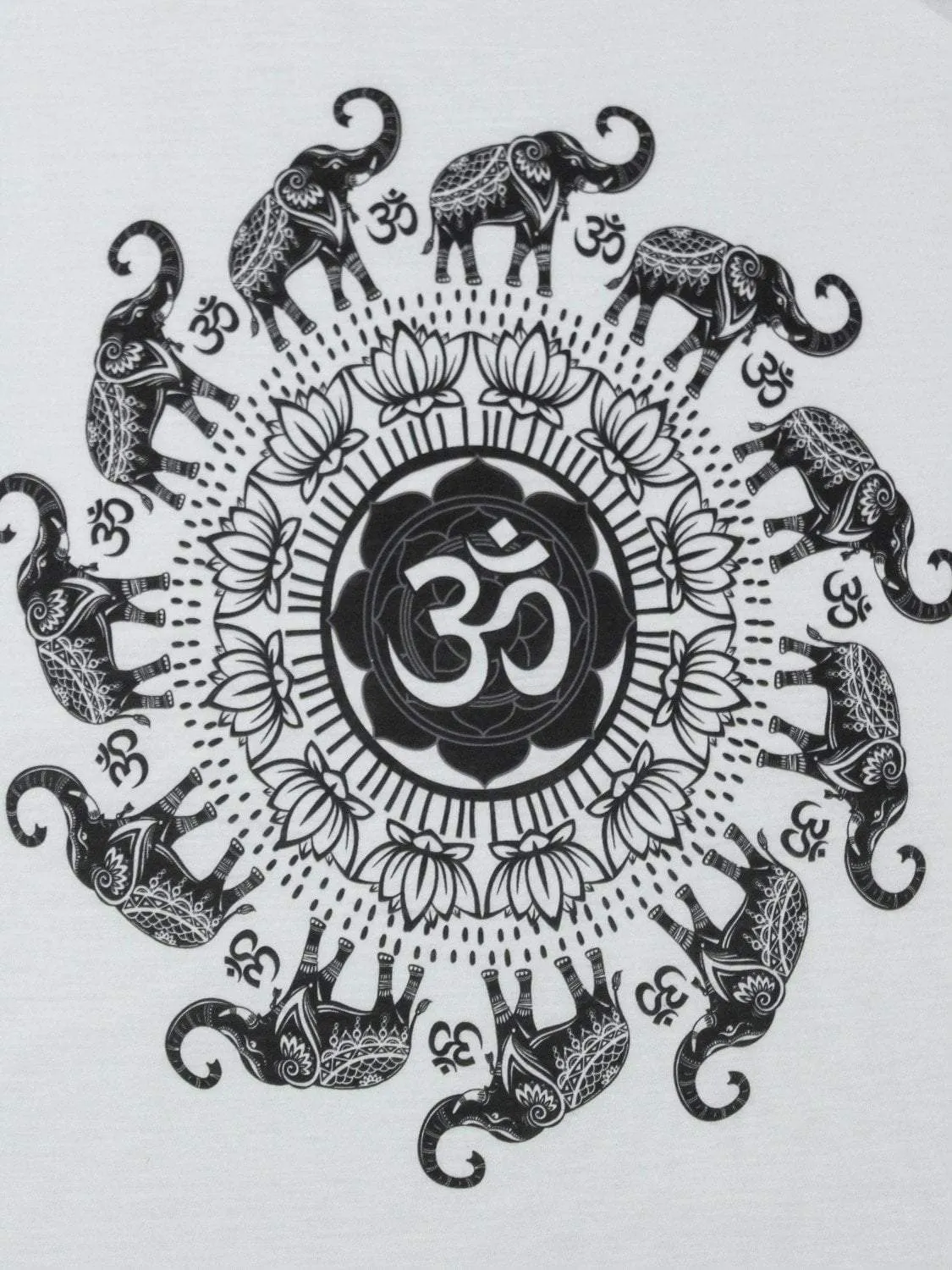 Elephant and Om Women's Tank Top