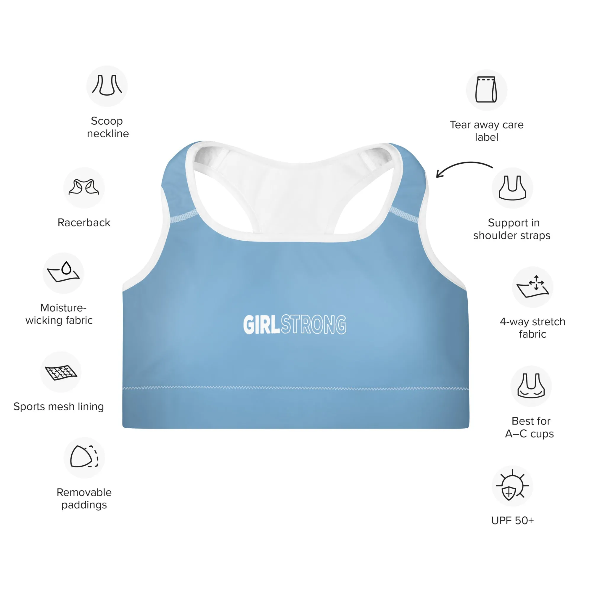 ELEVATED ESSENTIALS, THE PERFECT PADDED SPORTS BRA NORTH CAROLINA