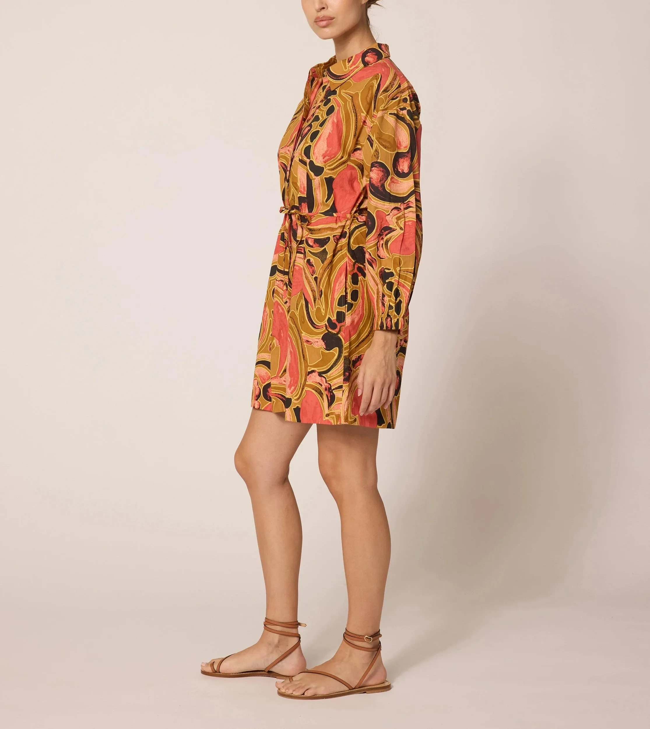 Elisha Mini Dress | Osaria Cozy Wearable Neutral Mood