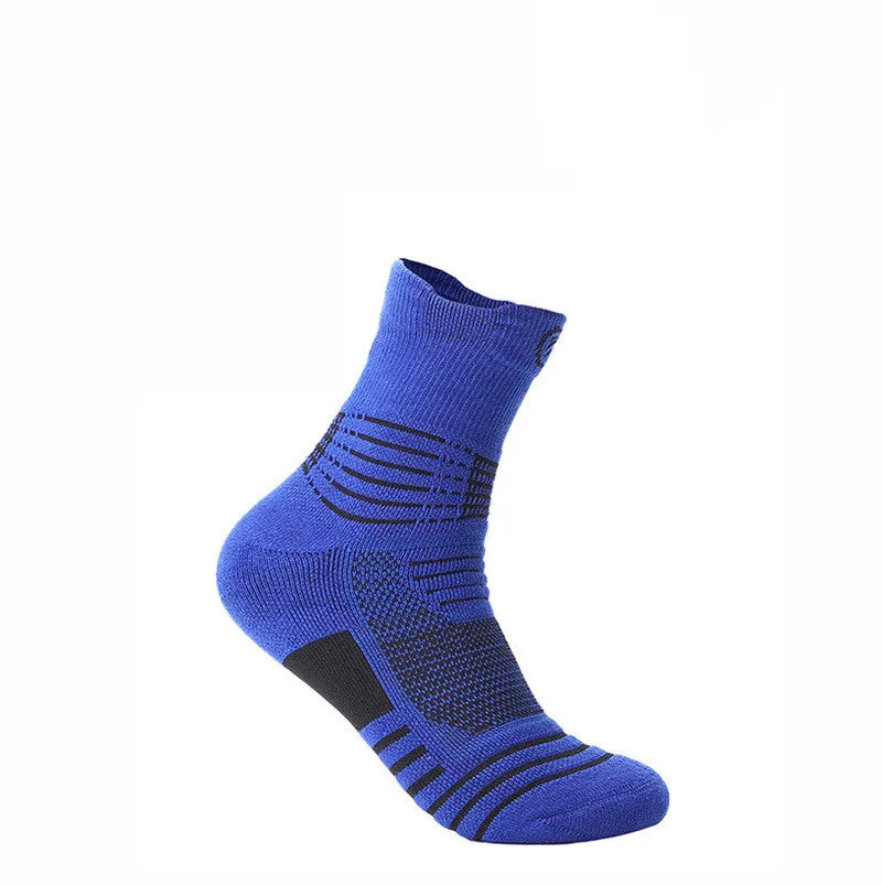 Elite Men's Low Cut Sports Socks | Sweat-Absorbent for Basketball & Running