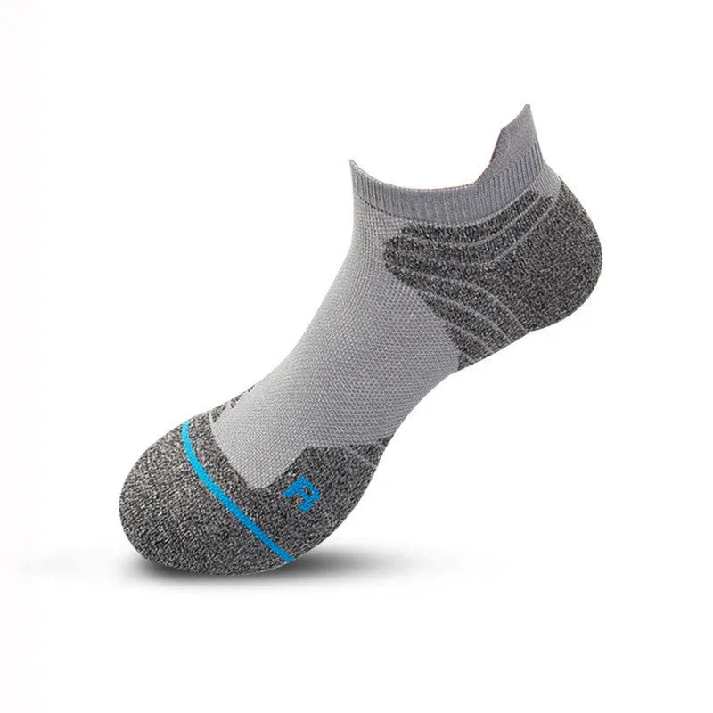 Elite Men's Low Cut Sports Socks | Sweat-Absorbent for Basketball & Running