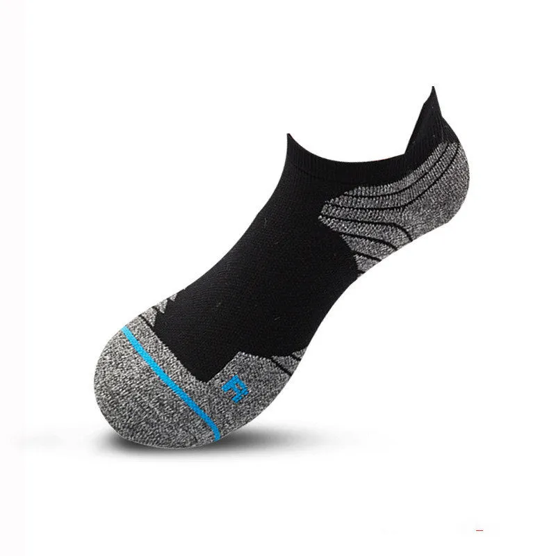 Elite Men's Low Cut Sports Socks | Sweat-Absorbent for Basketball & Running