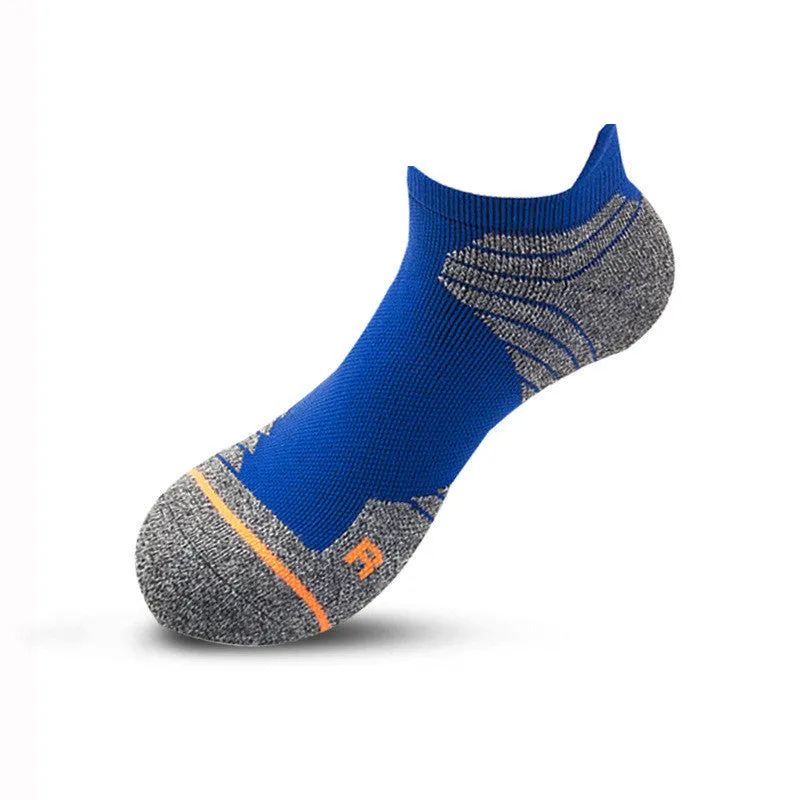 Elite Men's Low Cut Sports Socks | Sweat-Absorbent for Basketball & Running