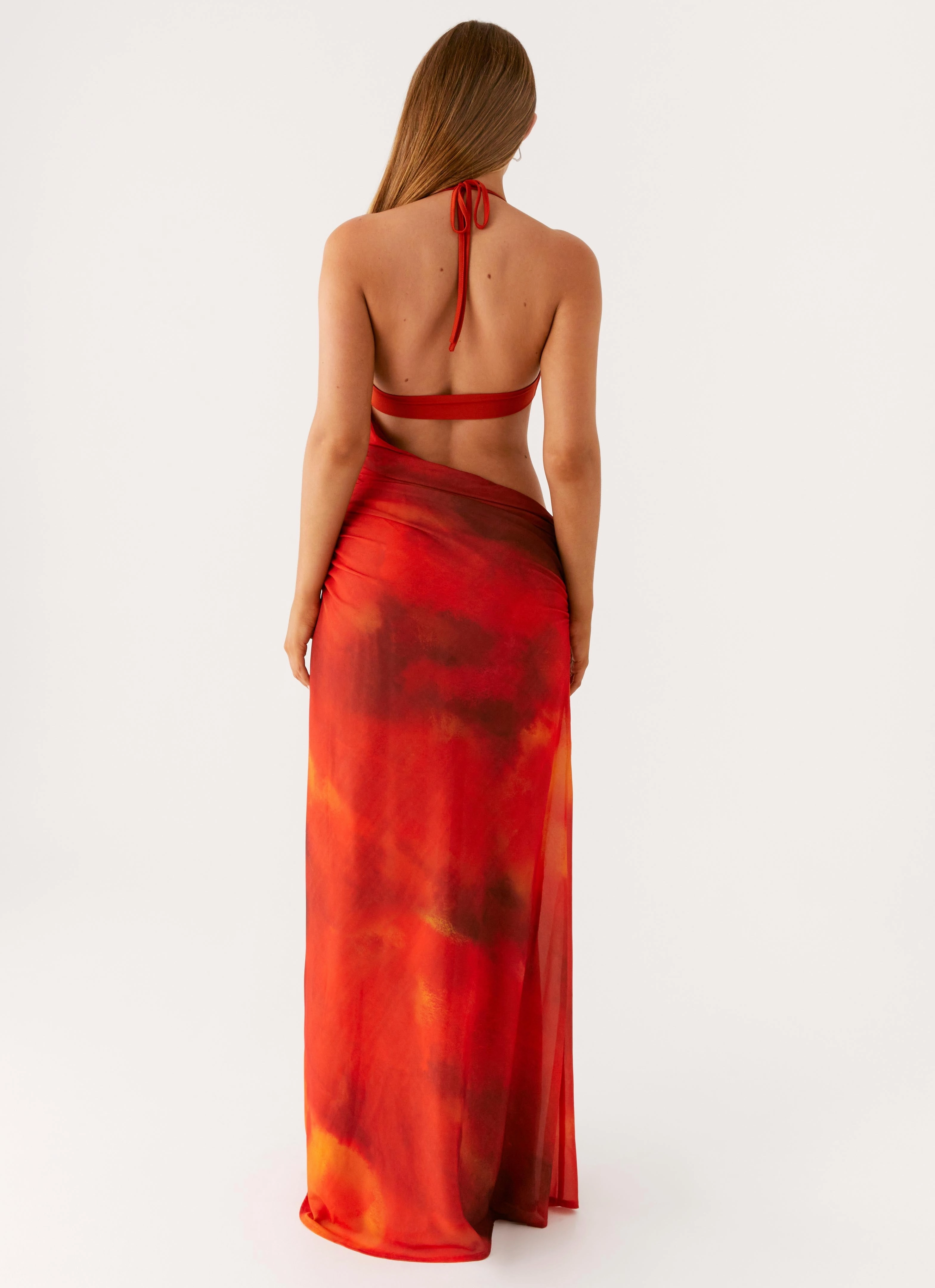 Elixis Maxi Dress - Scarlet Blur Event Favorite