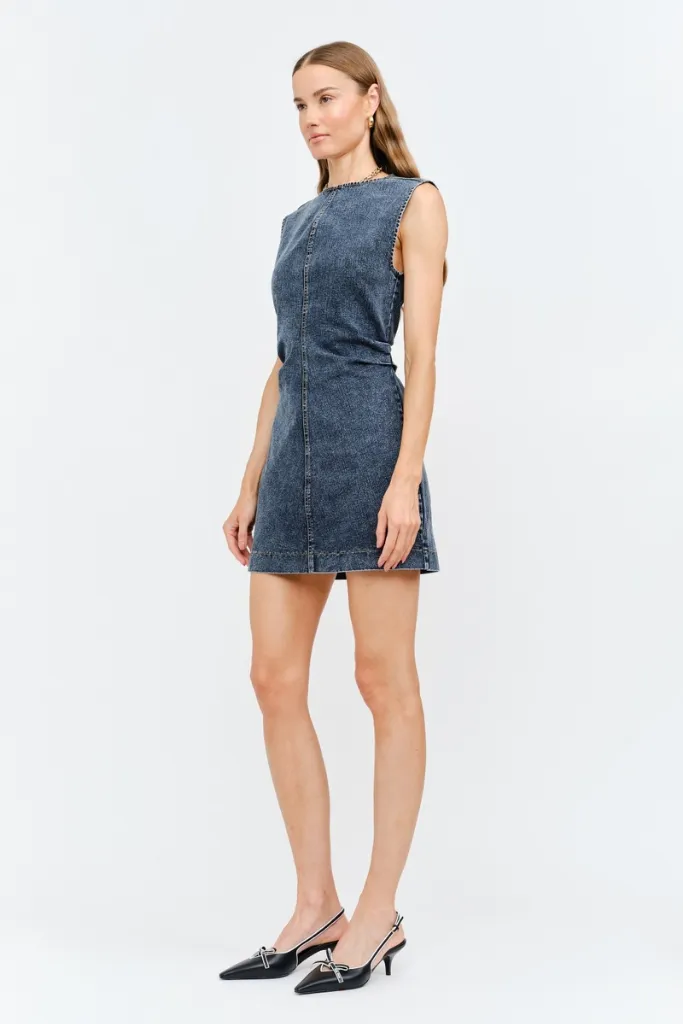 Balanced feel All-Occasion Look Eloise Denim Mini Dress