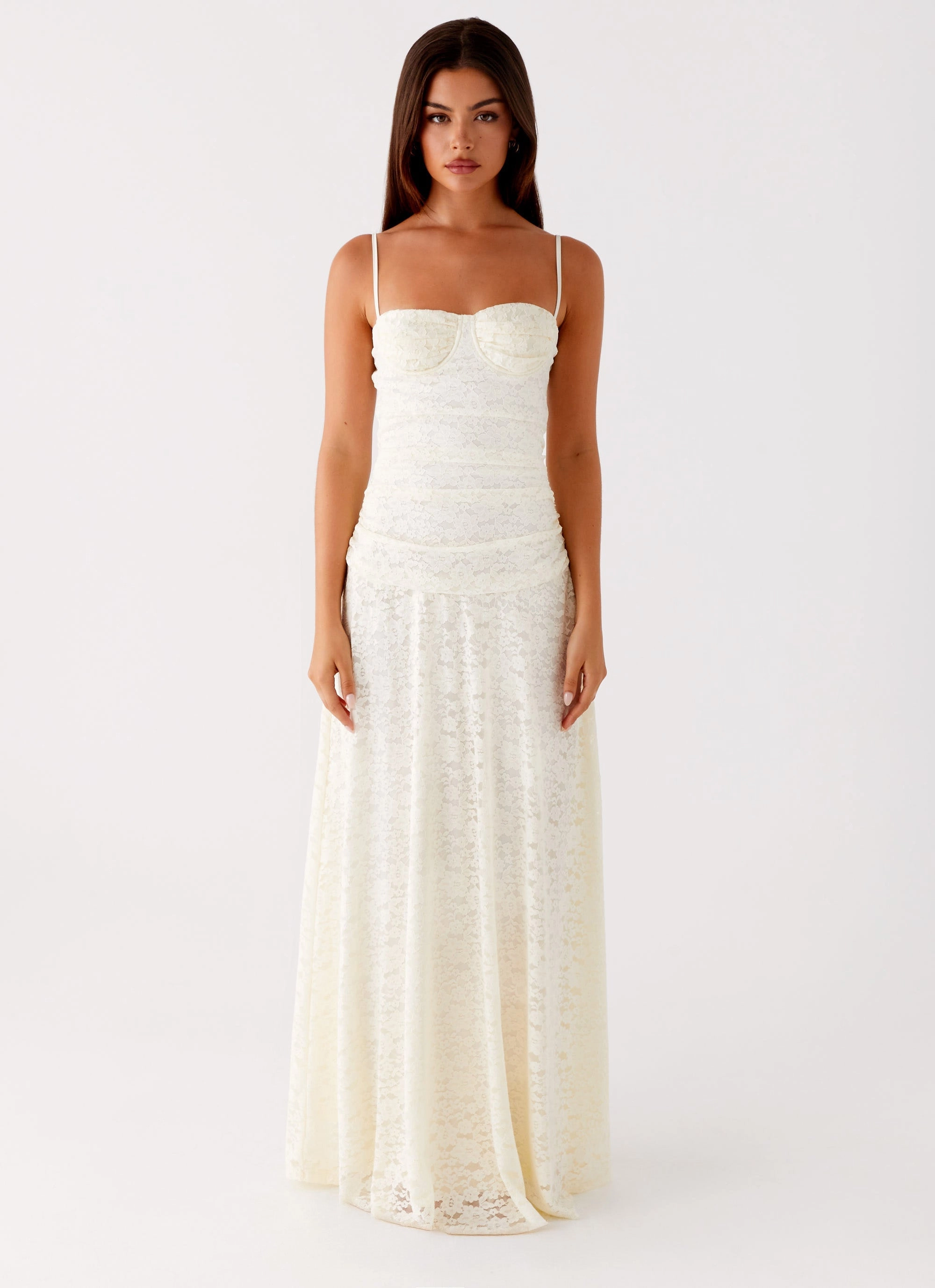 Street Motion Elsa Maxi Dress - Ivory