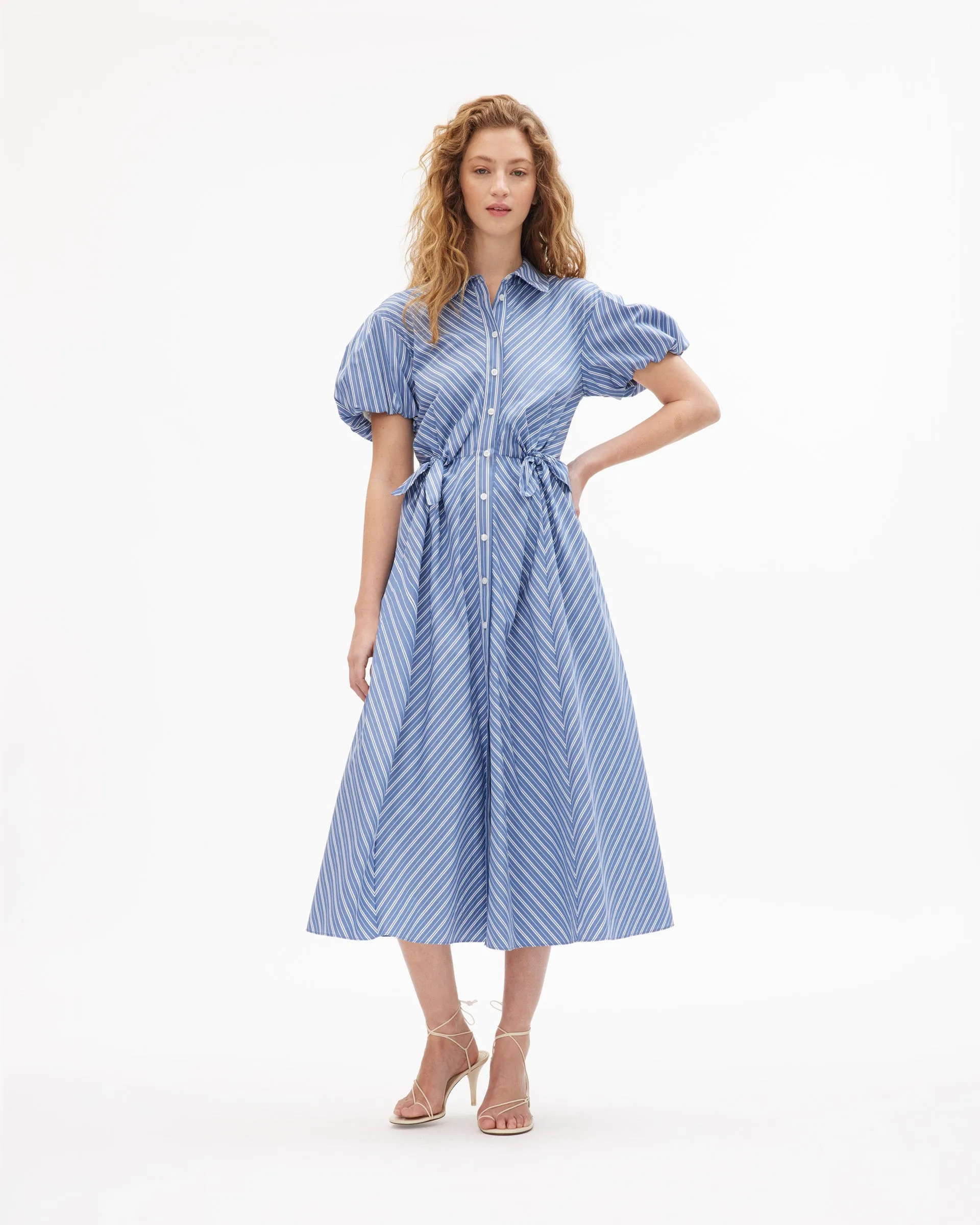 Elza Dress confident look Layered Style