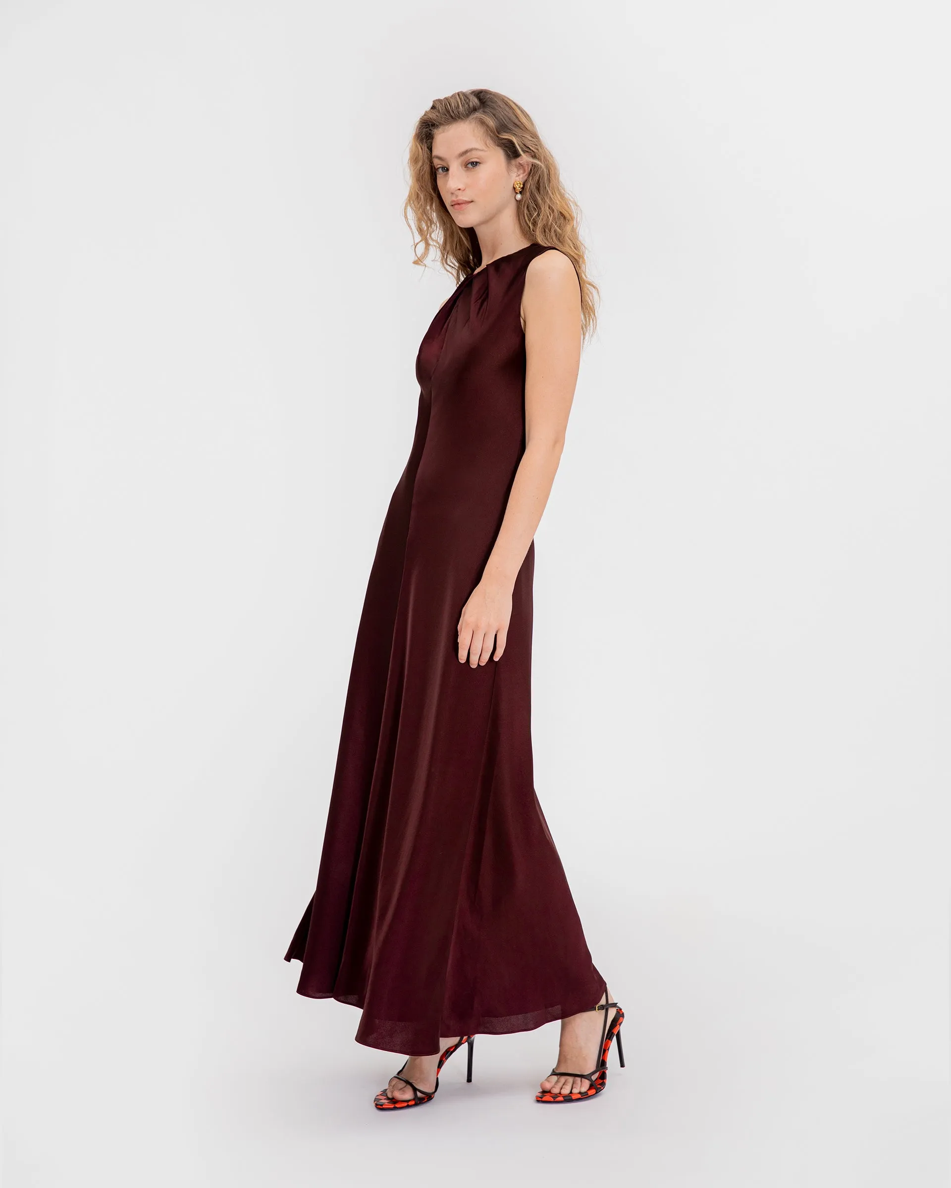 Quilted-Lining Emily Dress