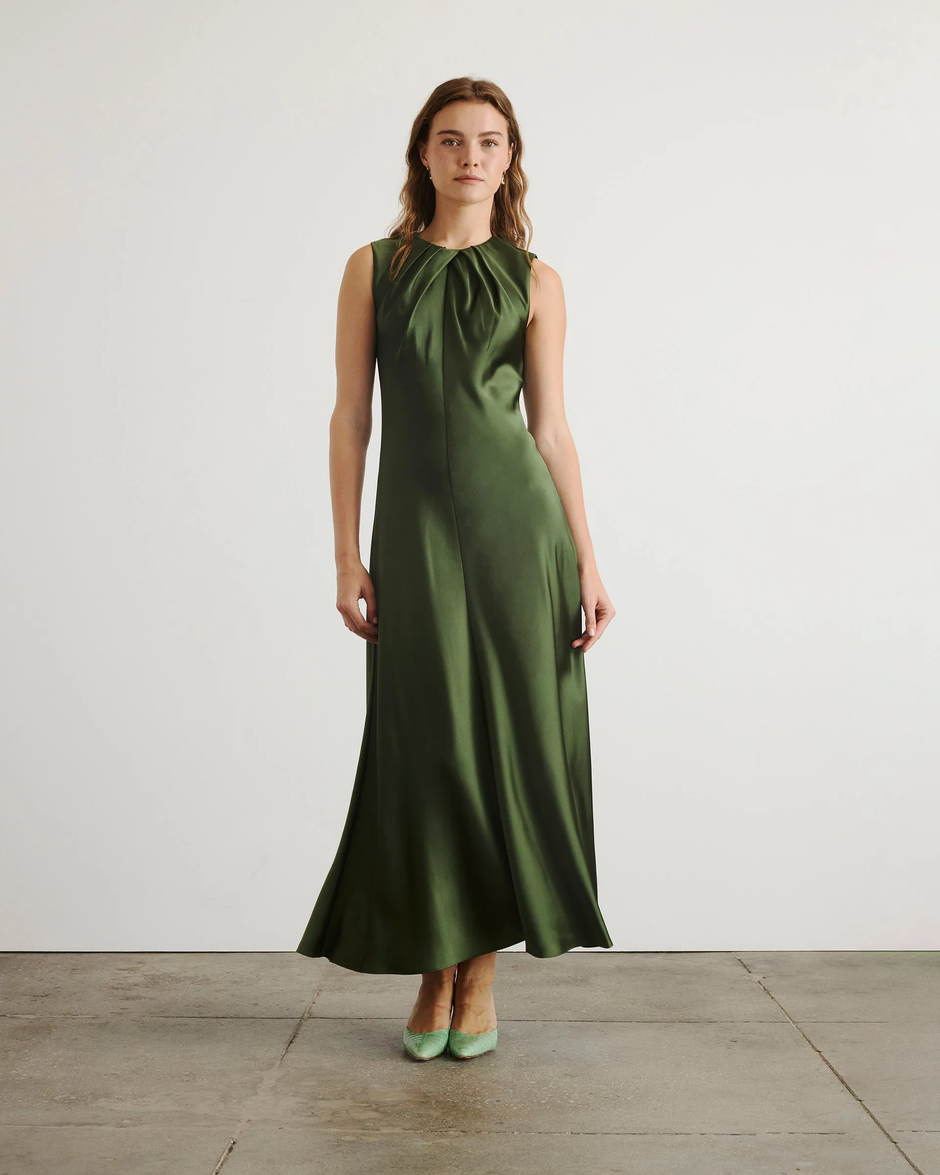 Silky Silhouette Emily Dress