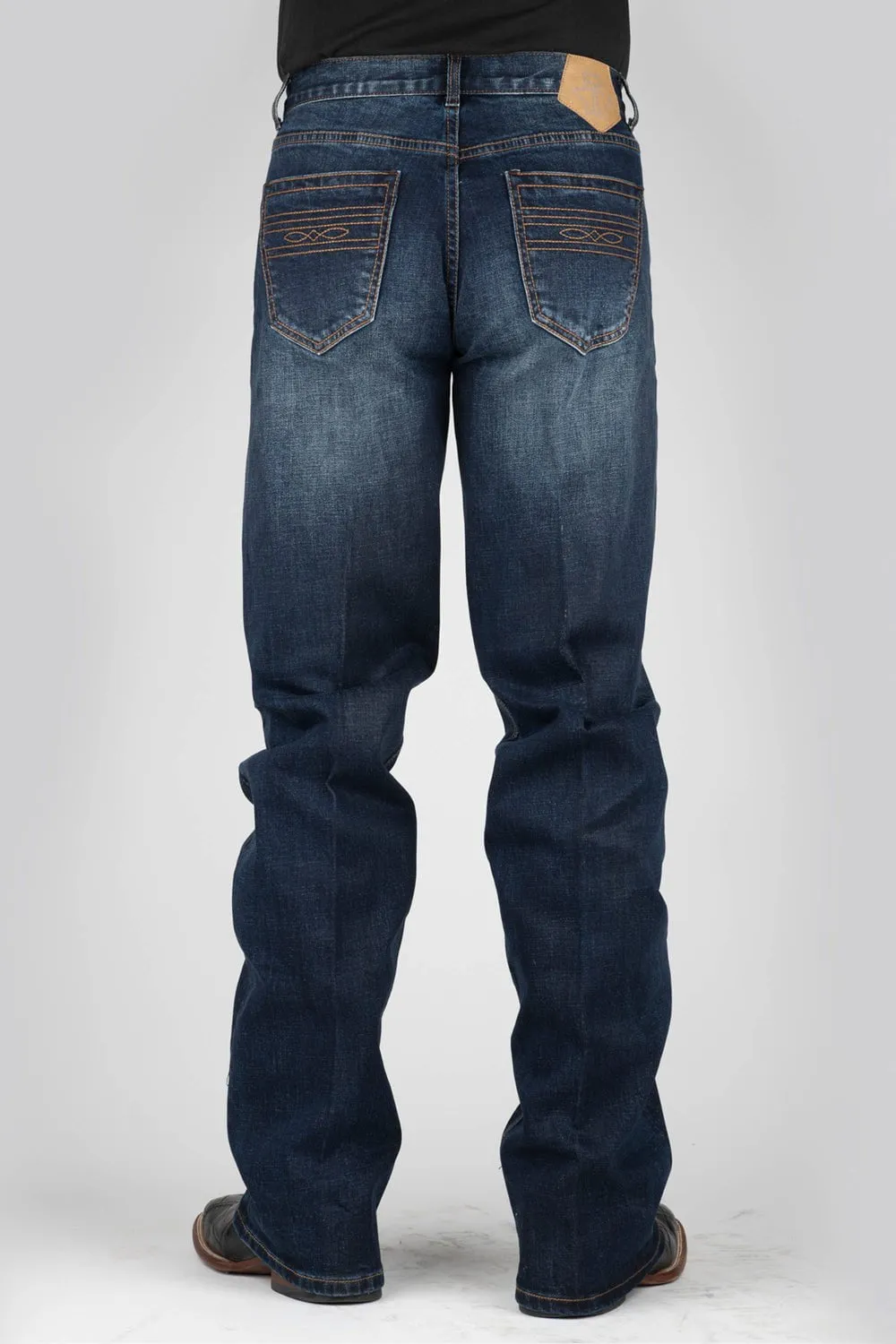 Soft Fabric Tin Haul Mens 421 Regular Joe Blue Cotton Blend Jeans