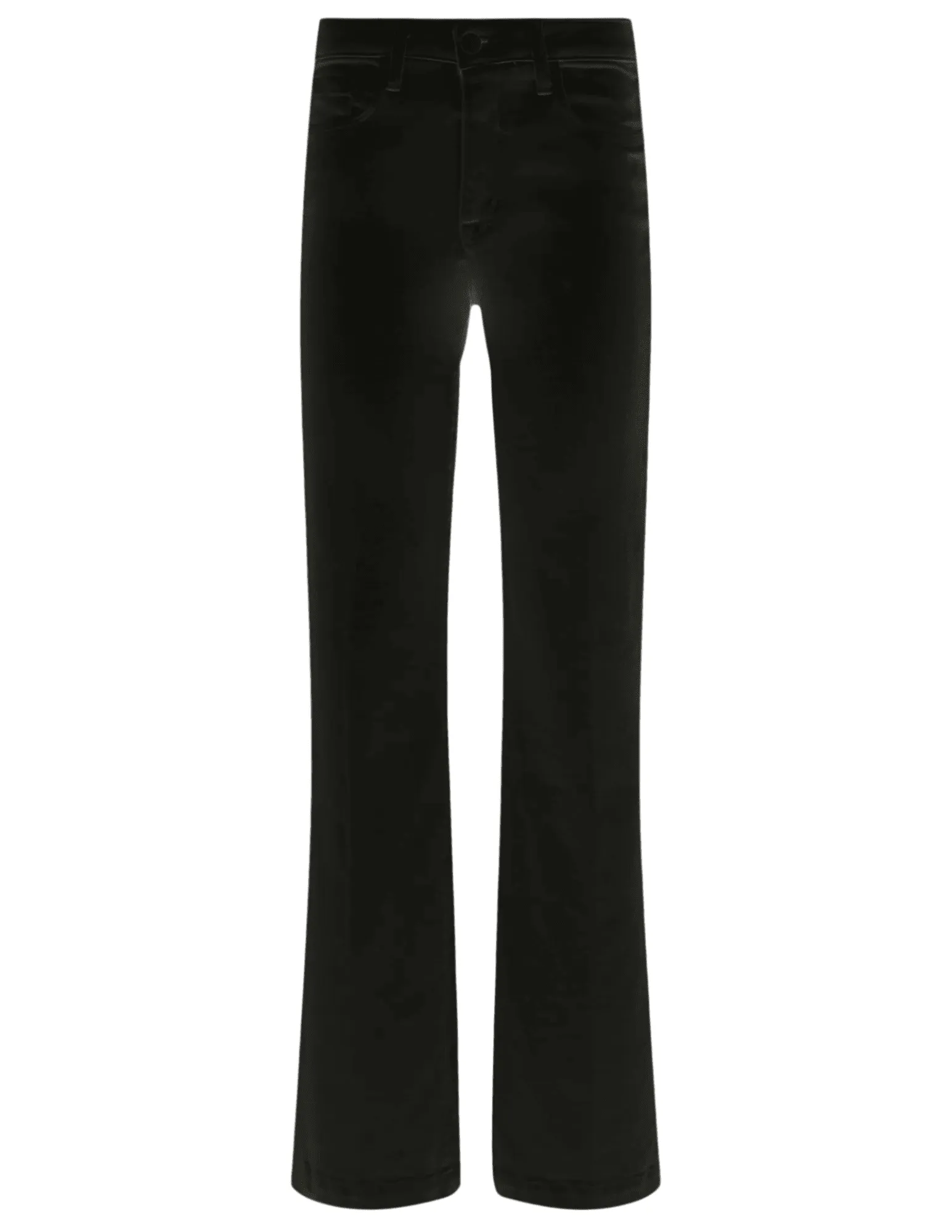 L??AGENCE Scottie High Rise Wide Leg Jeans in Black Movement Friendly