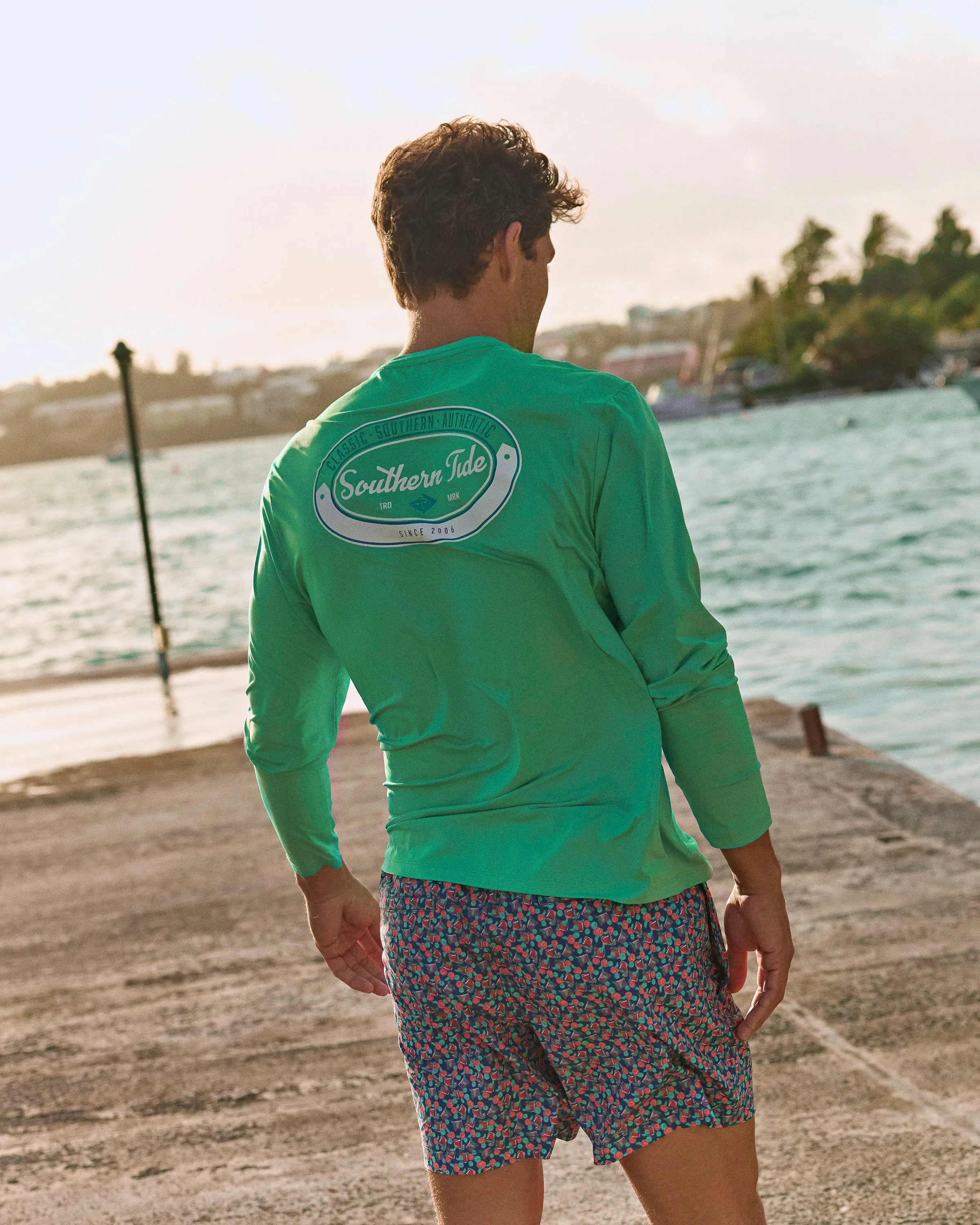 Est. 2006 Badge Long Sleeve Performance T-Shirt