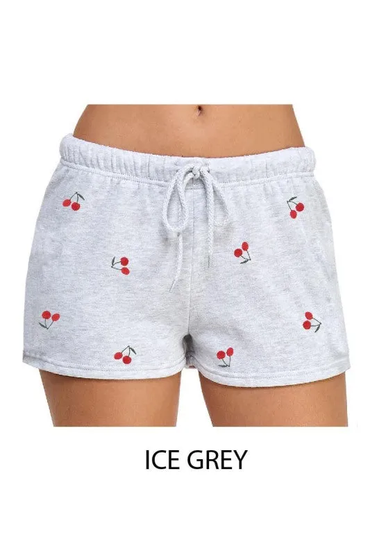 Christmas gift Board shorts Evelyn Basic Fleece Cut-edge Shorts