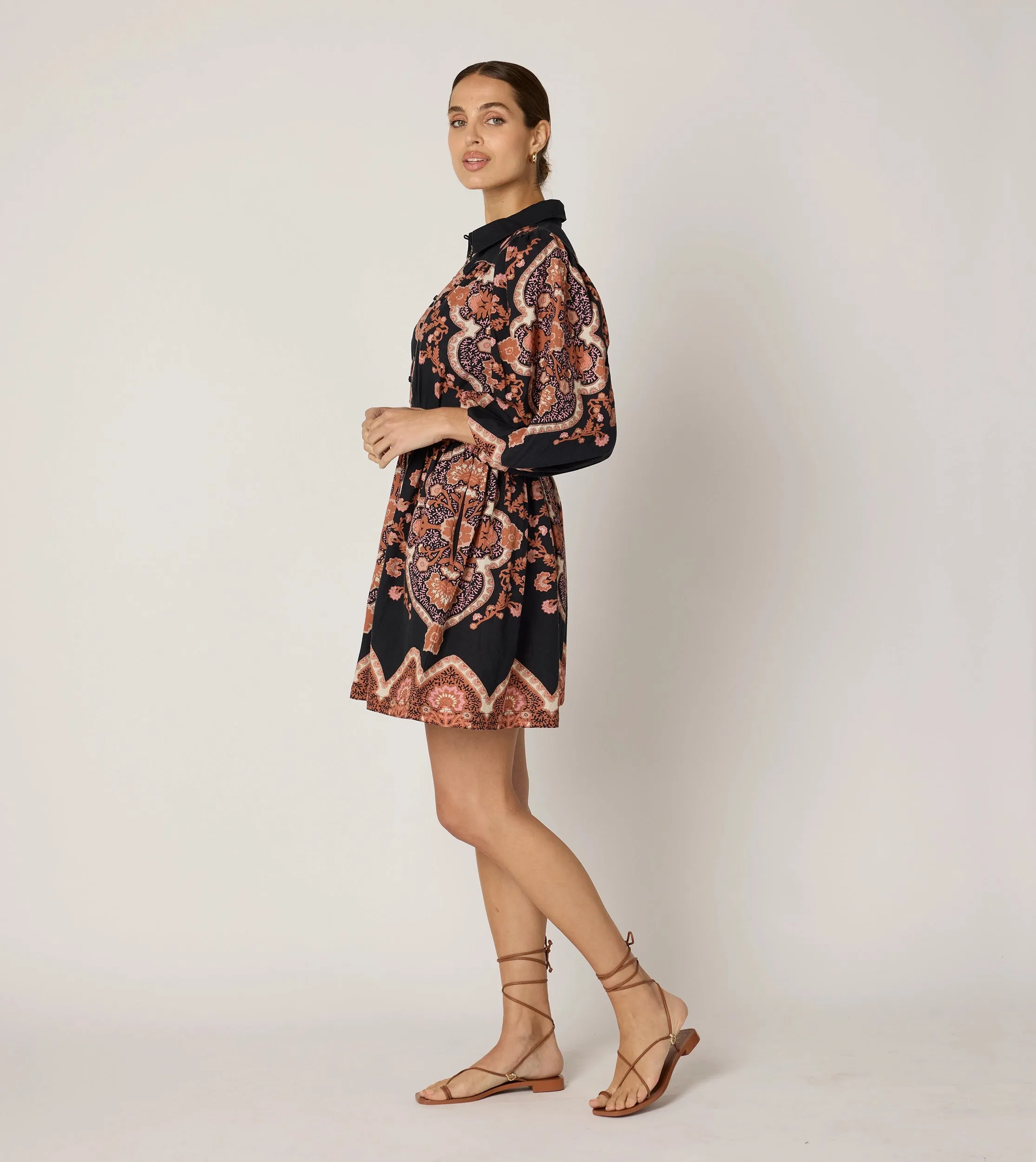 Grab Now Leigh Mini Dress | Dark Lagos