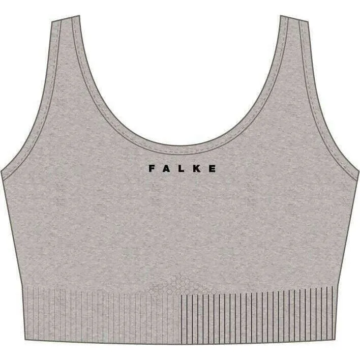 Falke Move Better Sports Bra - Grey Heather