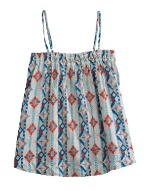 Fashion Staple Tin Haul Womens Southwest Aztec Multi-Color 100% Cotton S/L Tank Top birthday party Compact Fold Design Tin Haul Womens Southwest Aztec Multi-Color 100% Cotton S/L Tank Top