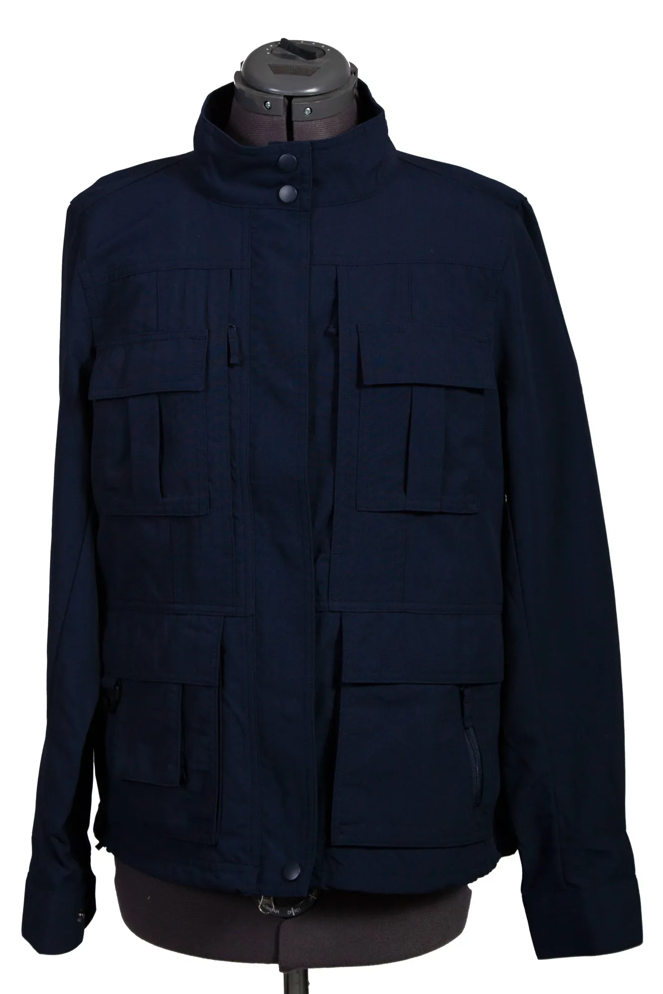 Casual Morning Stroll Scully Womens Midnight Sky Nylon Multi-Pocket Jacket