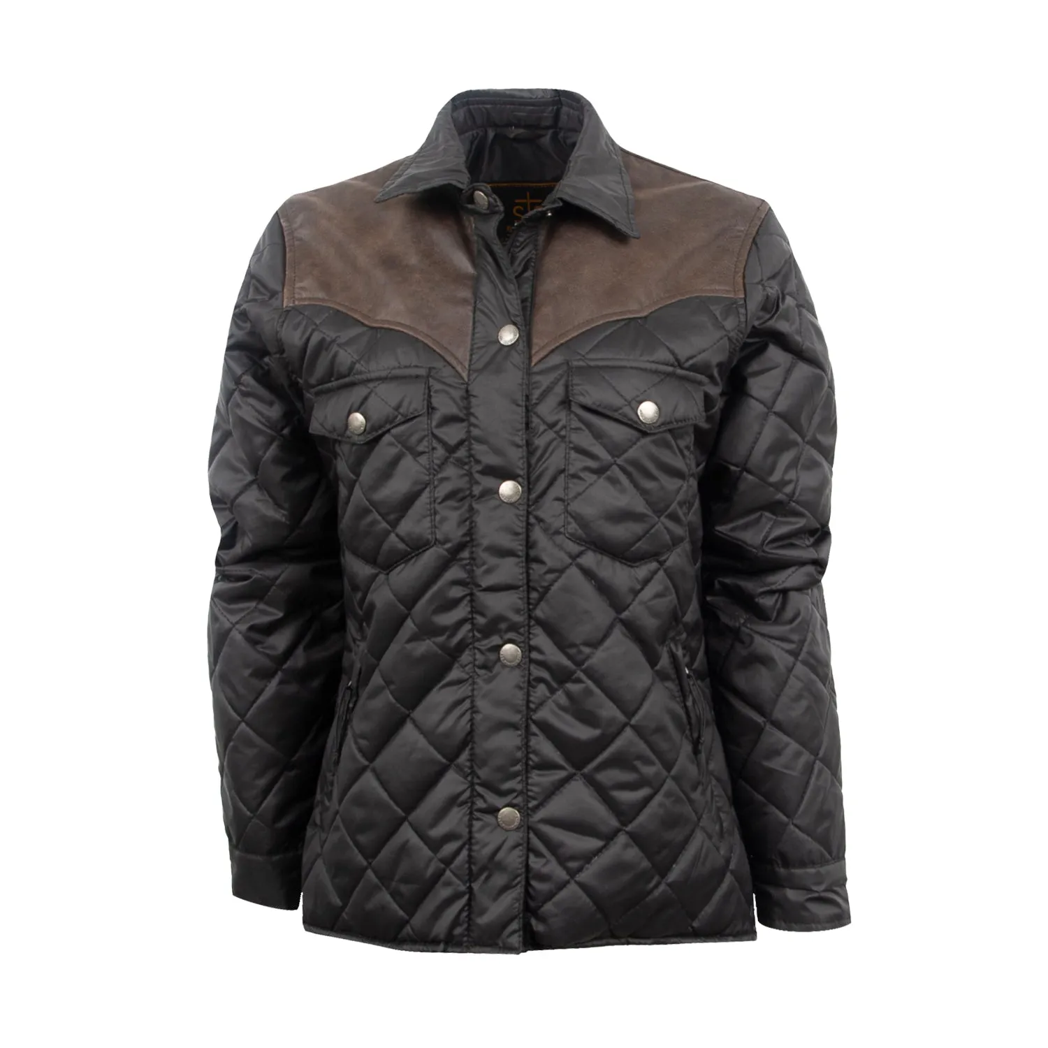 STS Ranchwear Womens Ransom Black 100% Polyester Softshell Jacket Everyday Use Earthy Music Event