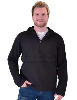 Feel Easy Cowgirl Tuff Womens Pullover Zip Black Cotton Blend Hoodie Contemporary Cut Cowgirl Tuff Womens Pullover Zip Black Cotton Blend Hoodie