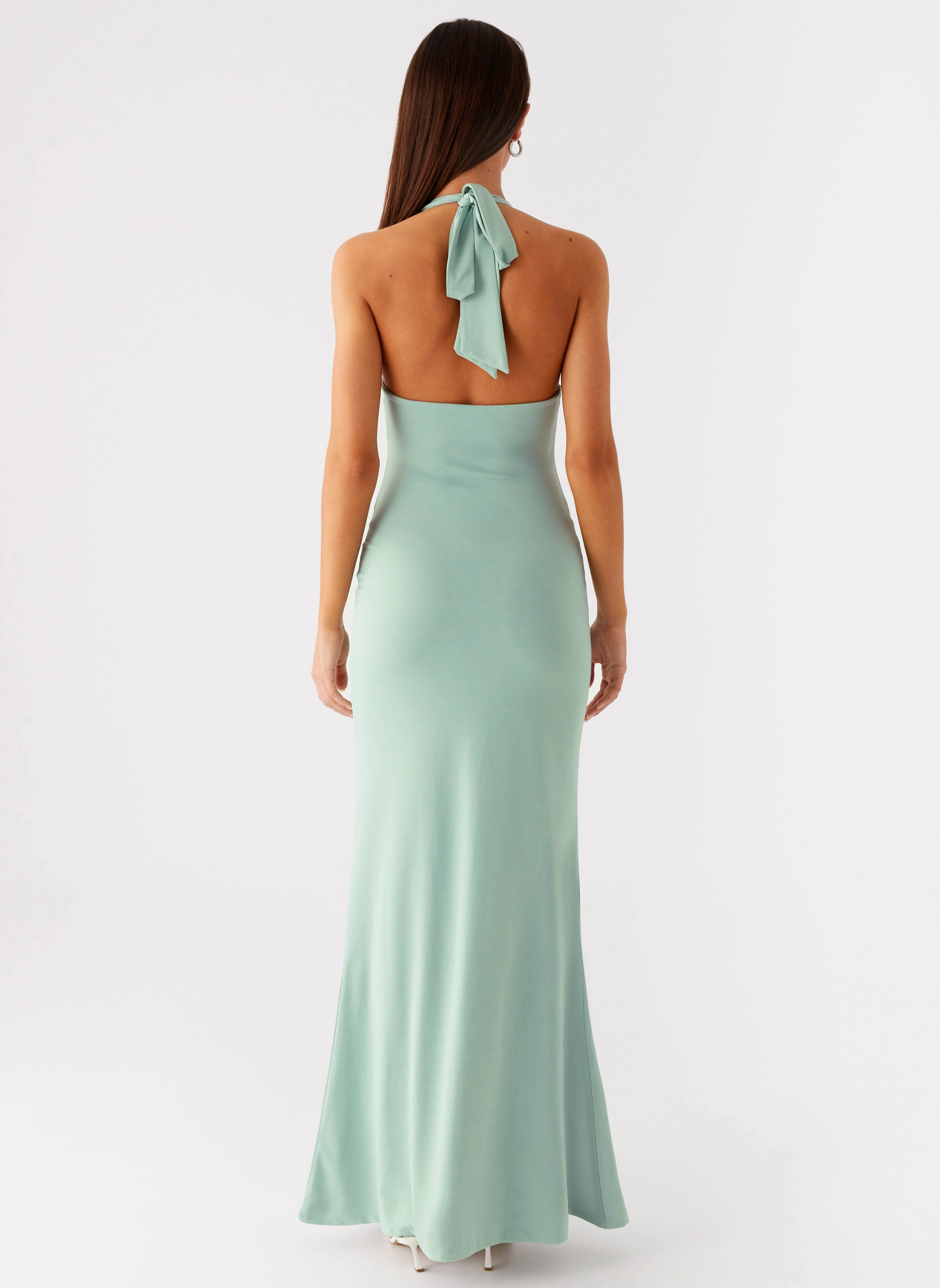 Whimsical Mood Comfortable Fashion Fern Valley Maxi Dress - Sage
