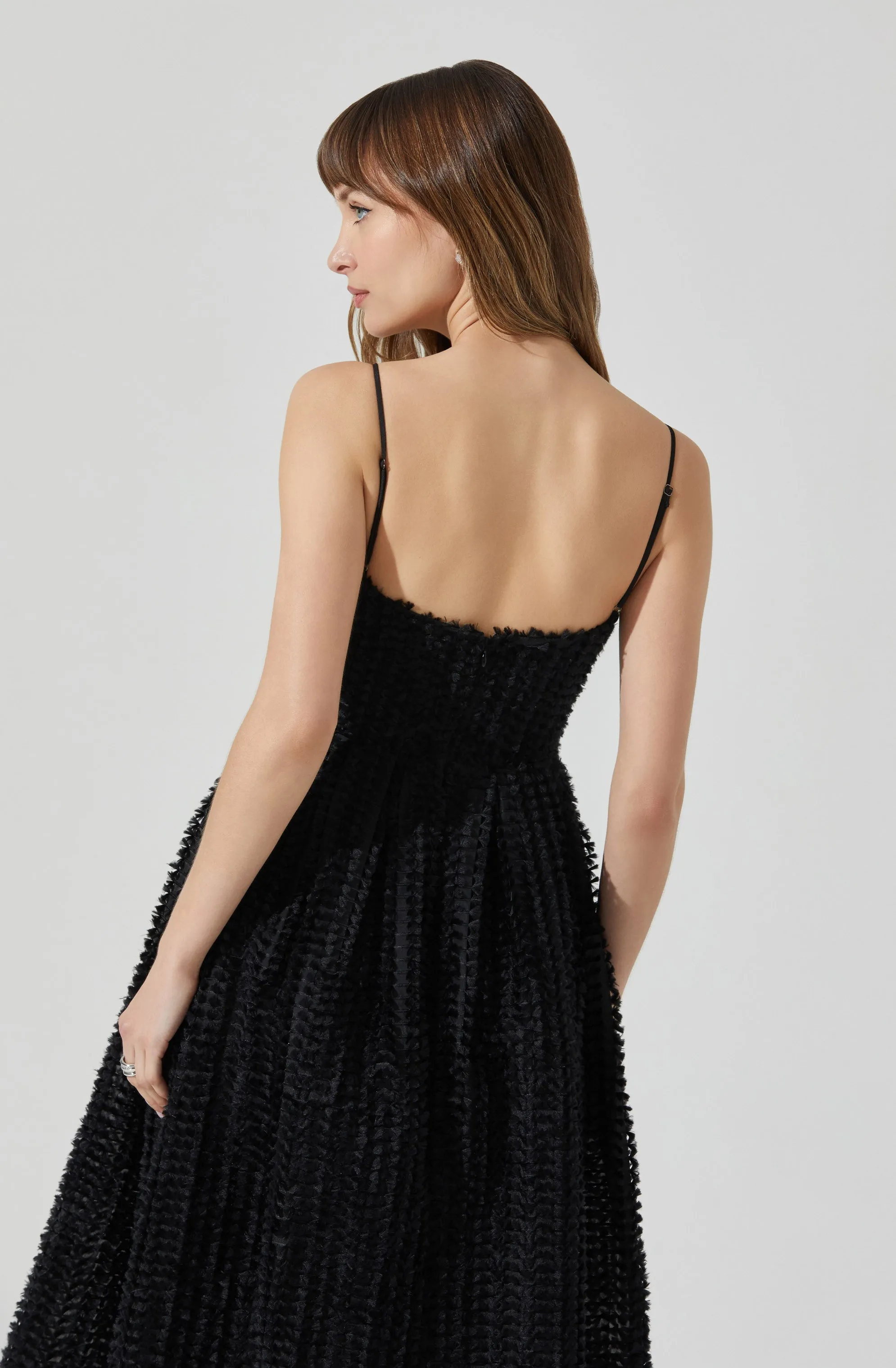 Avani Dress in Black Easy Pairing Warranty-Included