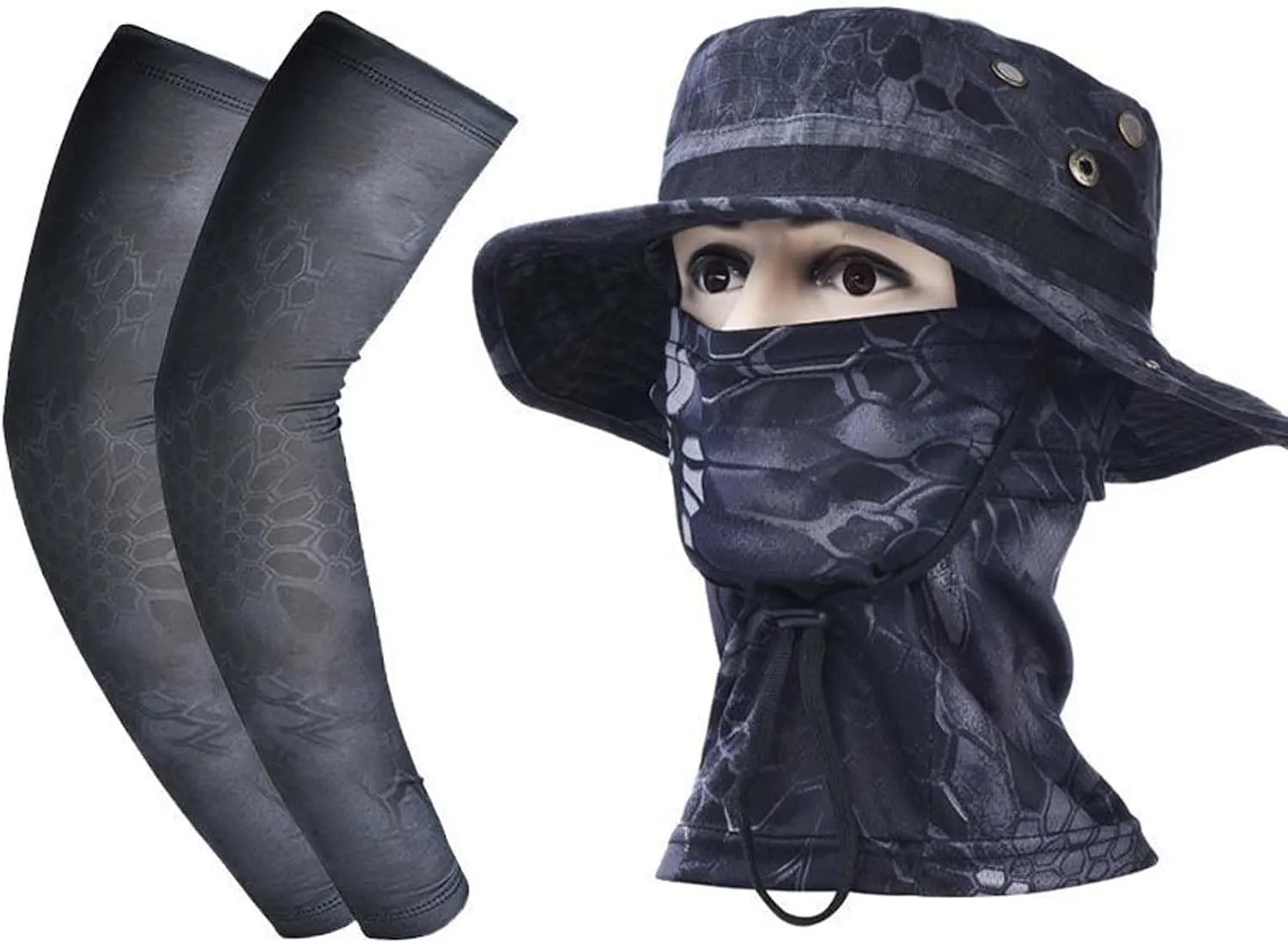 Fishing Hat Men Women Balaclava Face Mask Arm Sleeves Ski Mask Full Sleeves fisherman hat sun hat beach hat hiking