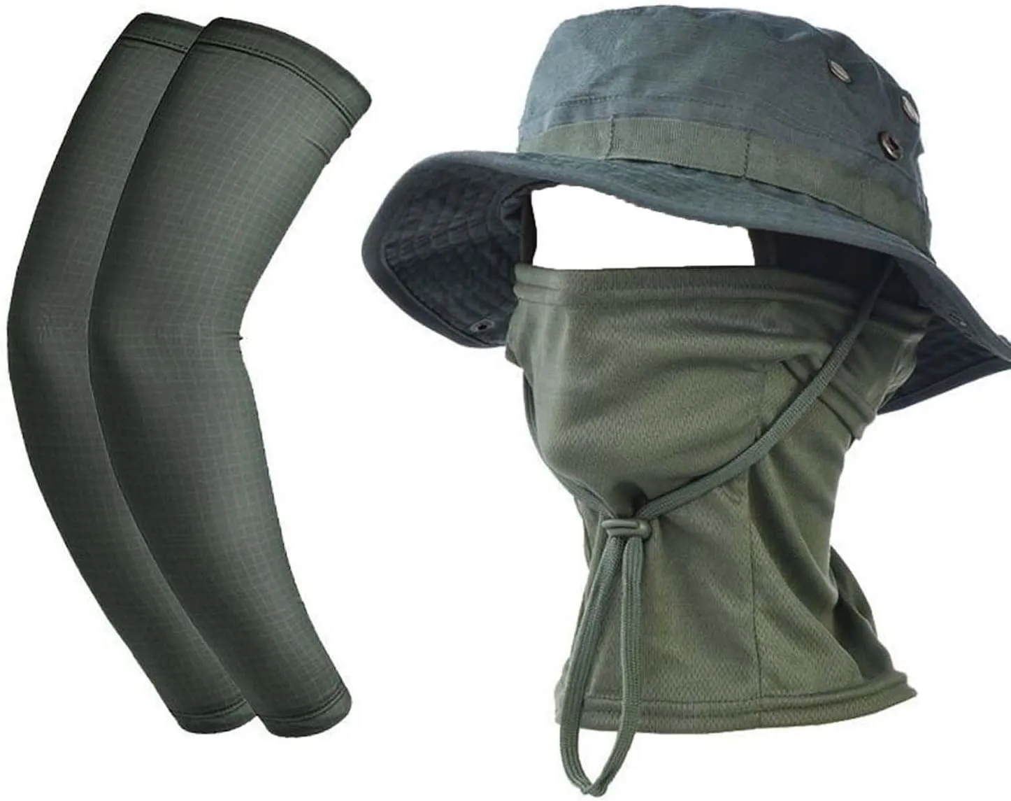Fishing Hat Men Women Balaclava Face Mask Arm Sleeves Ski Mask Full Sleeves fisherman hat sun hat beach hat hiking