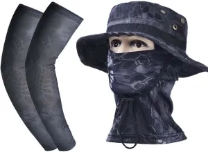 Fishing Hat Men Women Balaclava Face Mask Arm Sleeves Ski Mask Full Sleeves fisherman hat sun hat beach hat hiking