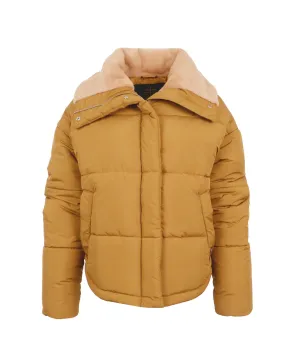 Fit Layer STS Ranchwear Womens Nova Camel 100% Polyester Insulated Jacket Stylish Silhouette STS Ranchwear Womens Nova Camel 100% Polyester Insulated Jacket