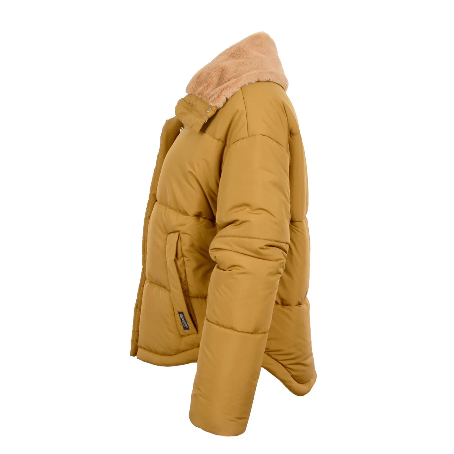 STS Ranchwear Womens Nova Camel 100% Polyester Insulated Jacket Daily Style