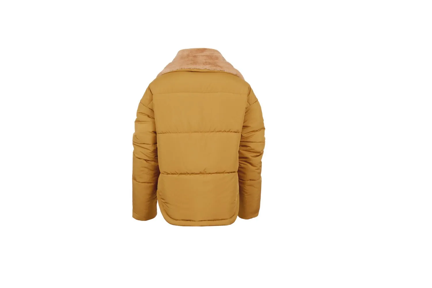 Breathable fabric STS Ranchwear Womens Nova Camel 100% Polyester Insulated Jacket