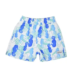 Flap Happy- Wesley Trunks (Seahorse Reef, 2-6Y)