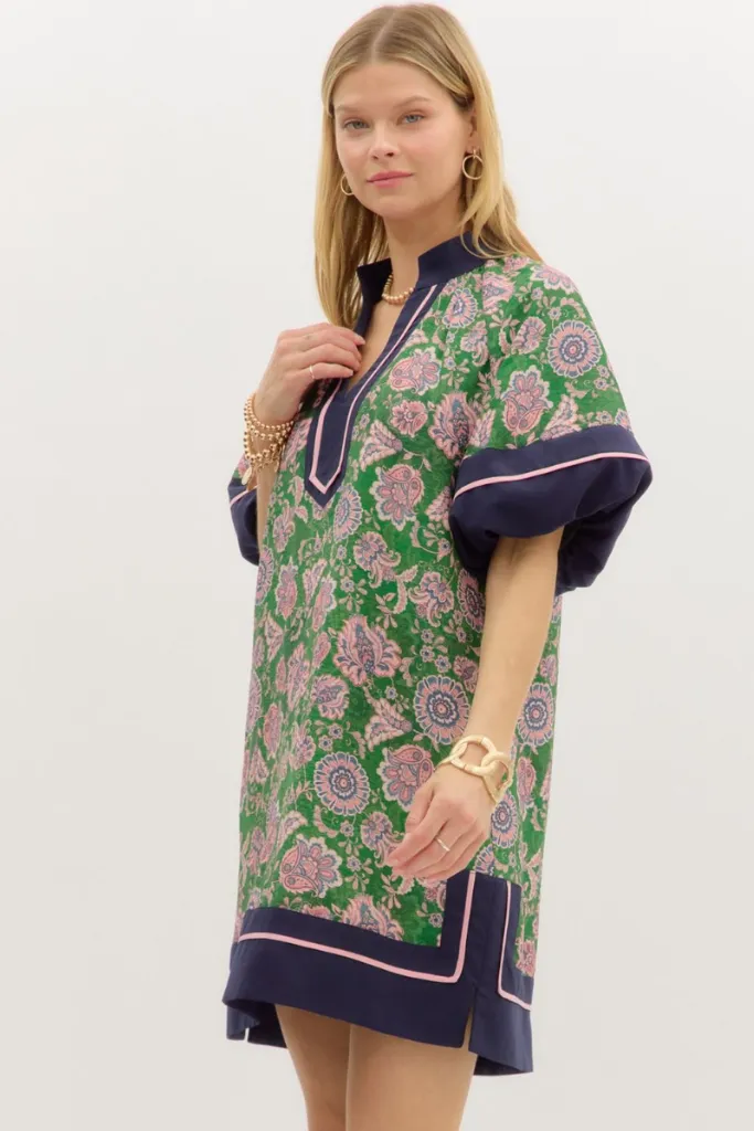 Esme Floral Mini Dress Relaxed Layers