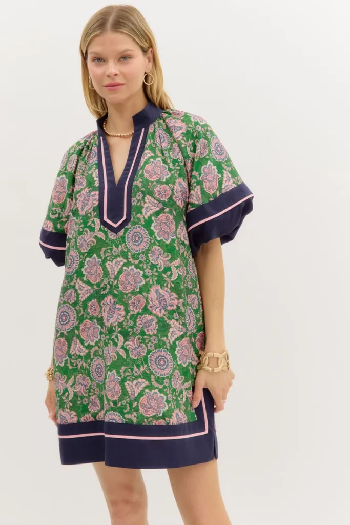 Vibrant Spirit Esme Floral Mini Dress