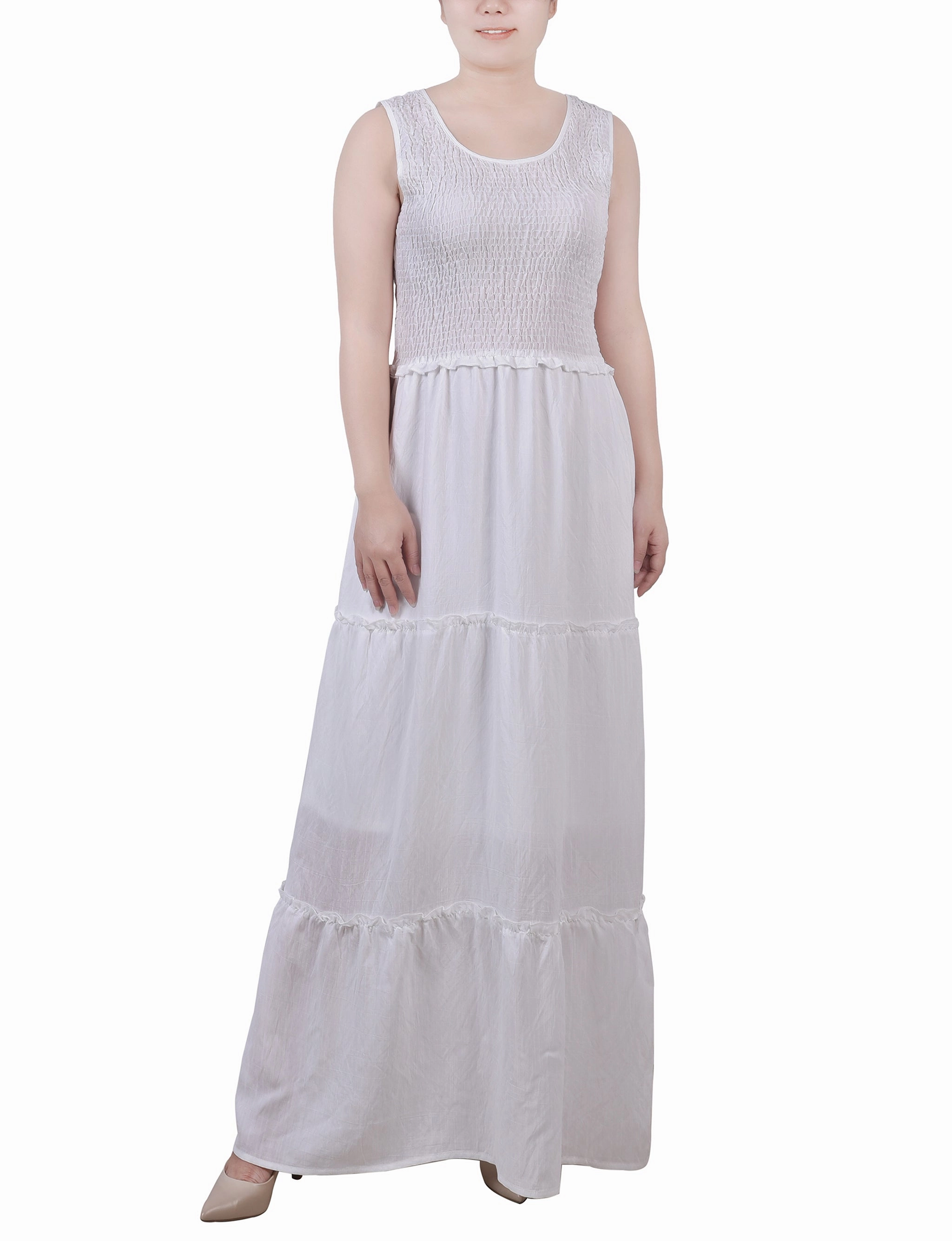 Light Comfort Sleek Comfort Petite Sleeveless Maxi Dress