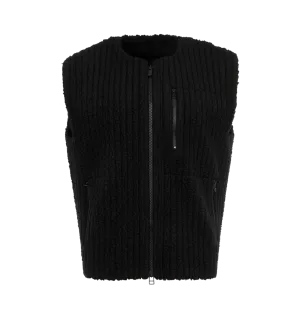 Fleece Pleats Vest (Mens)