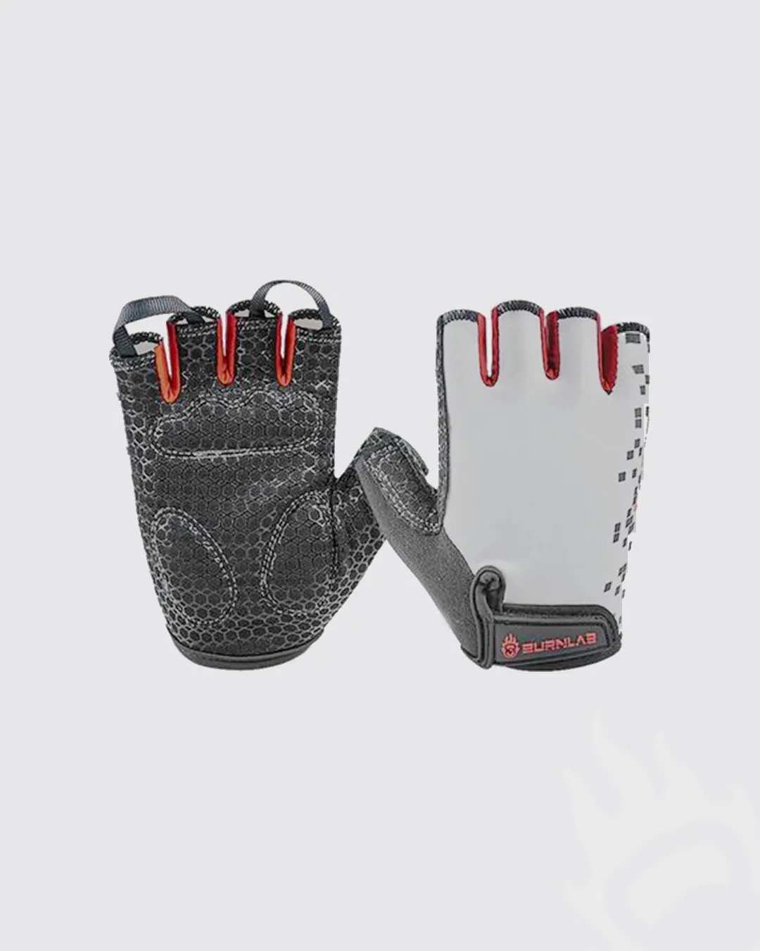 Flex & Force Sweat Wicking Gym Gloves With Grippy Padding - Men and Women