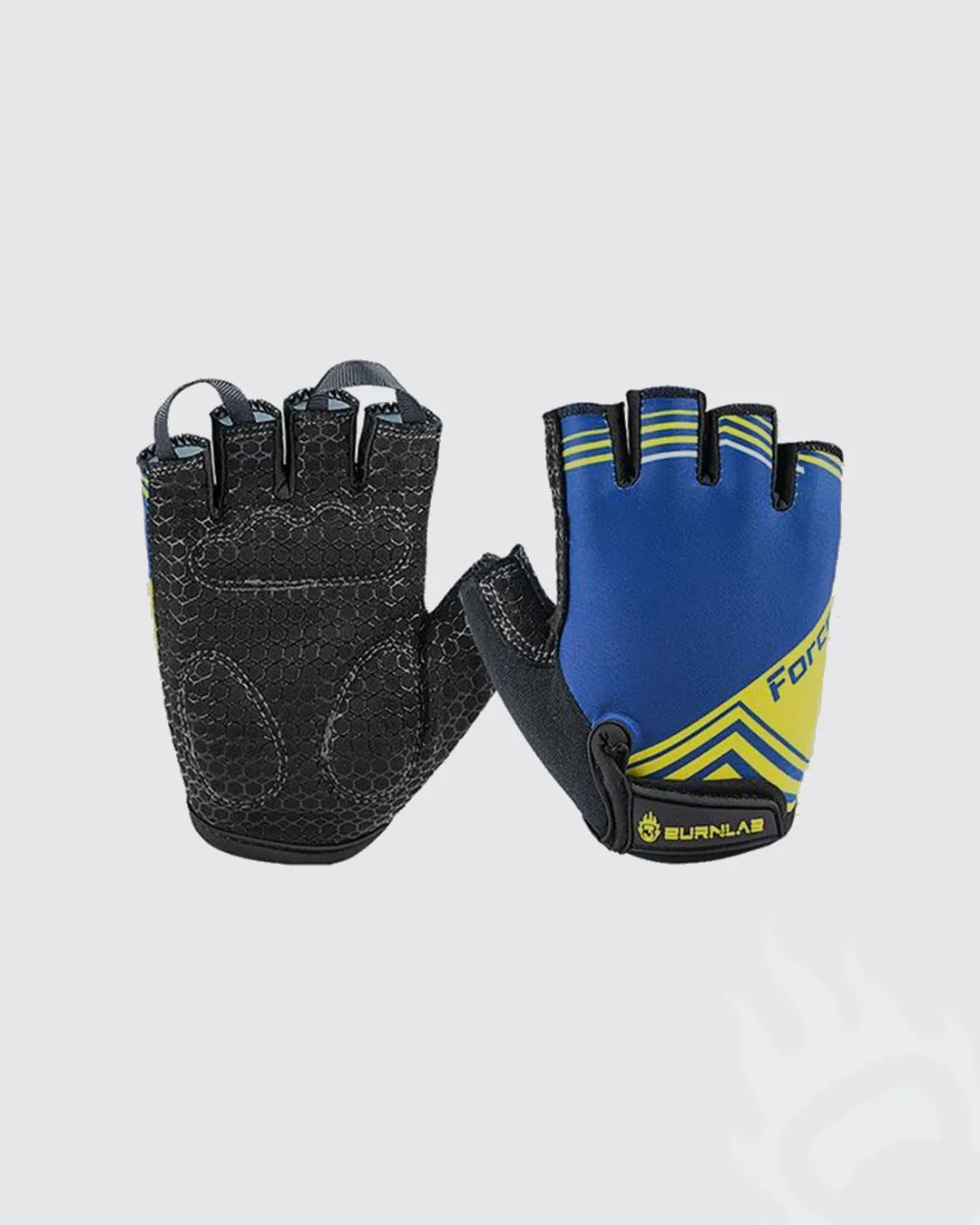 Flex & Force Sweat Wicking Gym Gloves With Grippy Padding - Men and Women