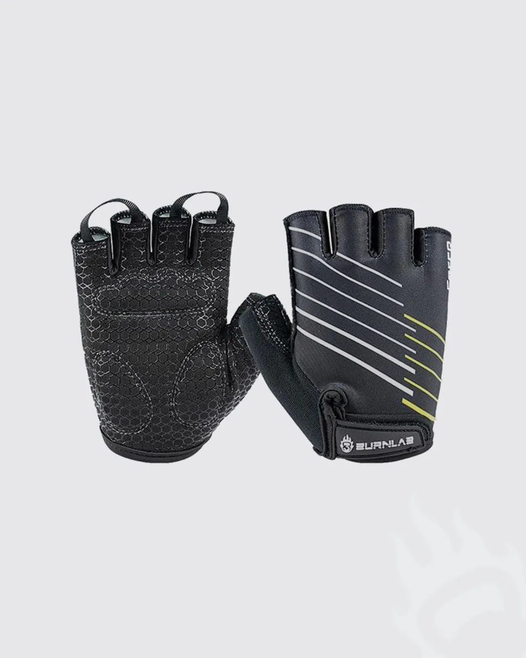 Flex & Force Sweat Wicking Gym Gloves With Grippy Padding - Men and Women
